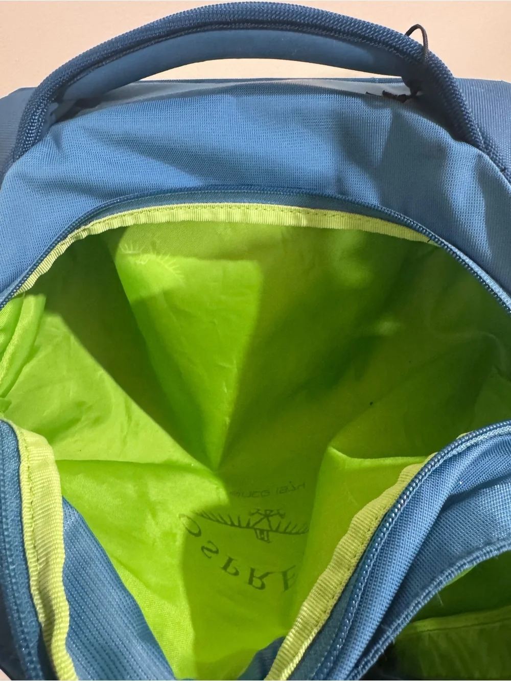 OSPREY Teal Blue Rolling Travel Pack